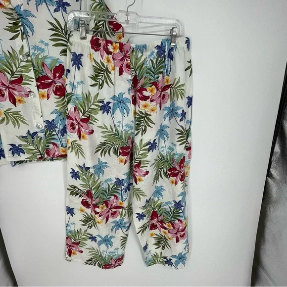 Hot Cotton Tropical Floral Set - Picture 5 of 11